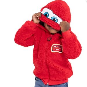 Disney Cars Lightning McQueen Boys Jacket Size 2T